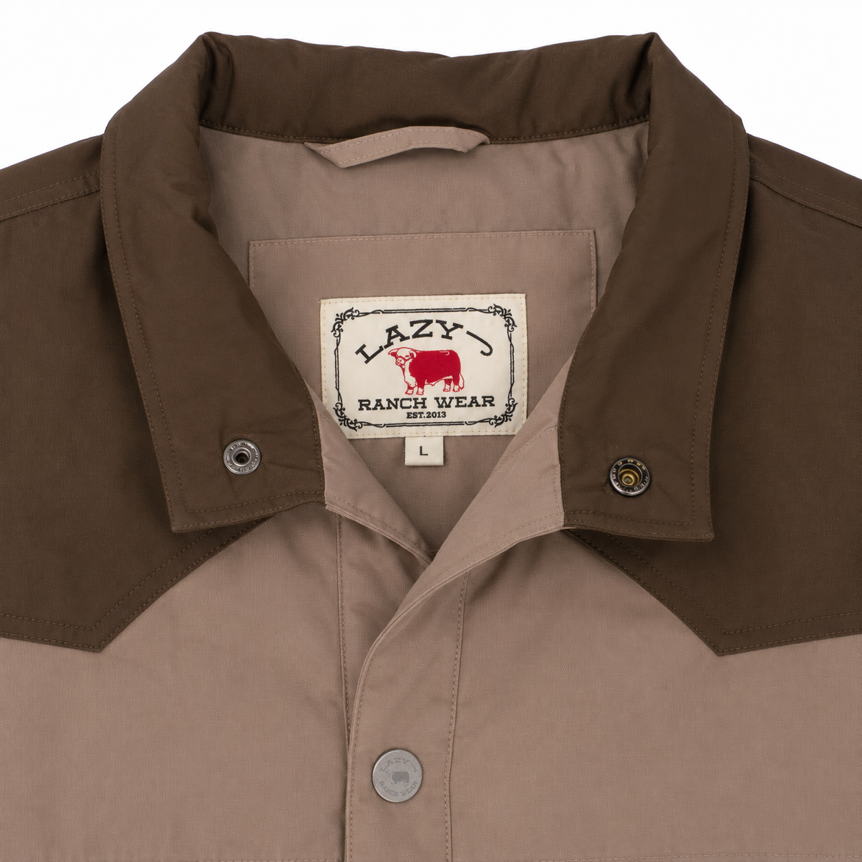Lazy J Ranch Retro Arena Vest - Brown