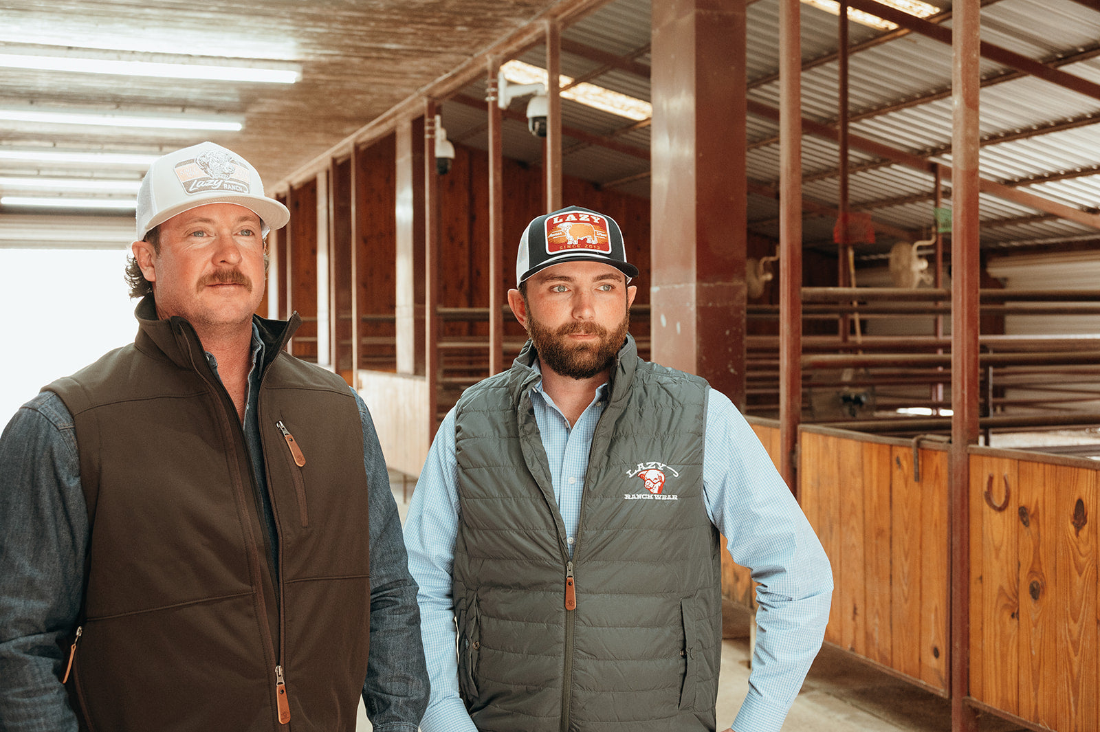 Lazy J Ranch Men's Lightweight Relaxed Fit Vest - Green