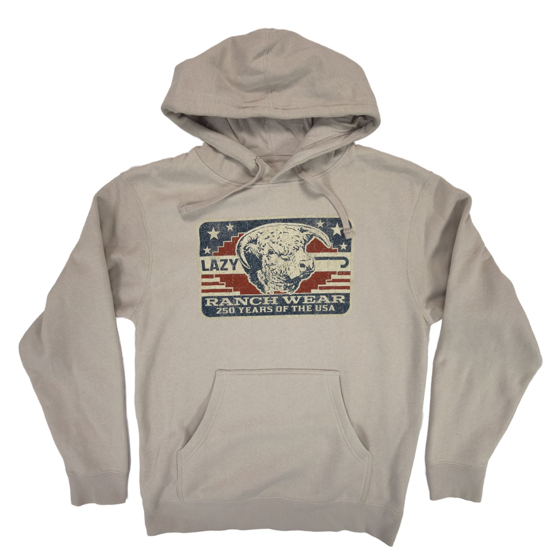 Lazy J Ranch Freedom Hoodie - Smoke