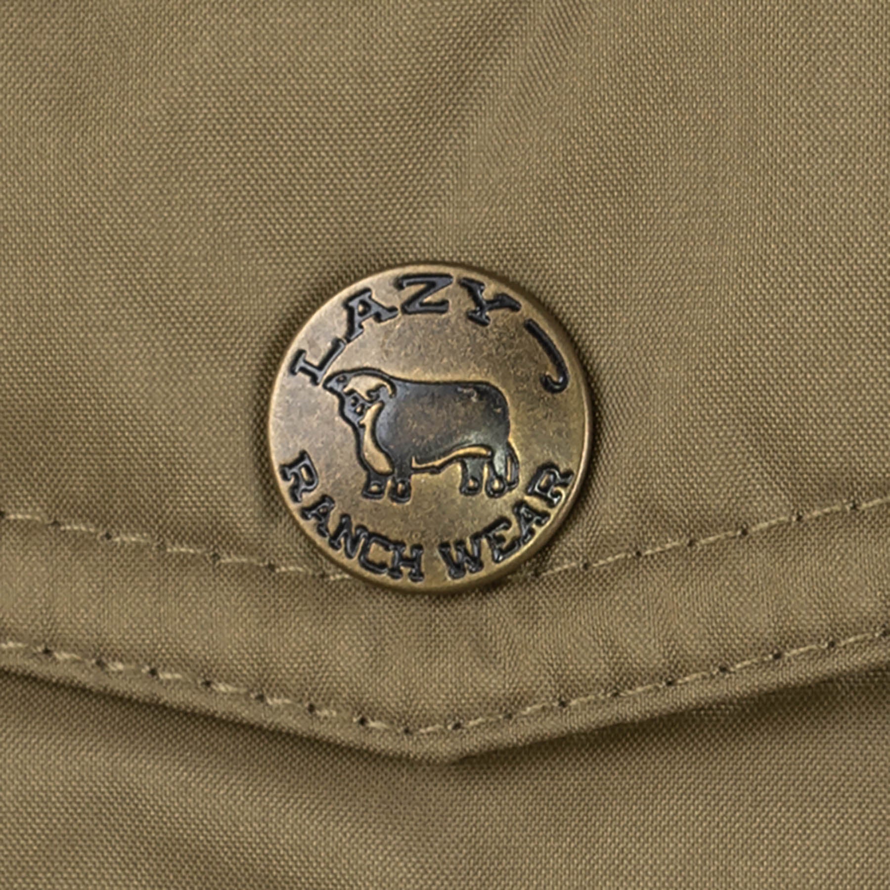 Lazy J Ranch Men's Lightweight Ranch Jacket - Brown