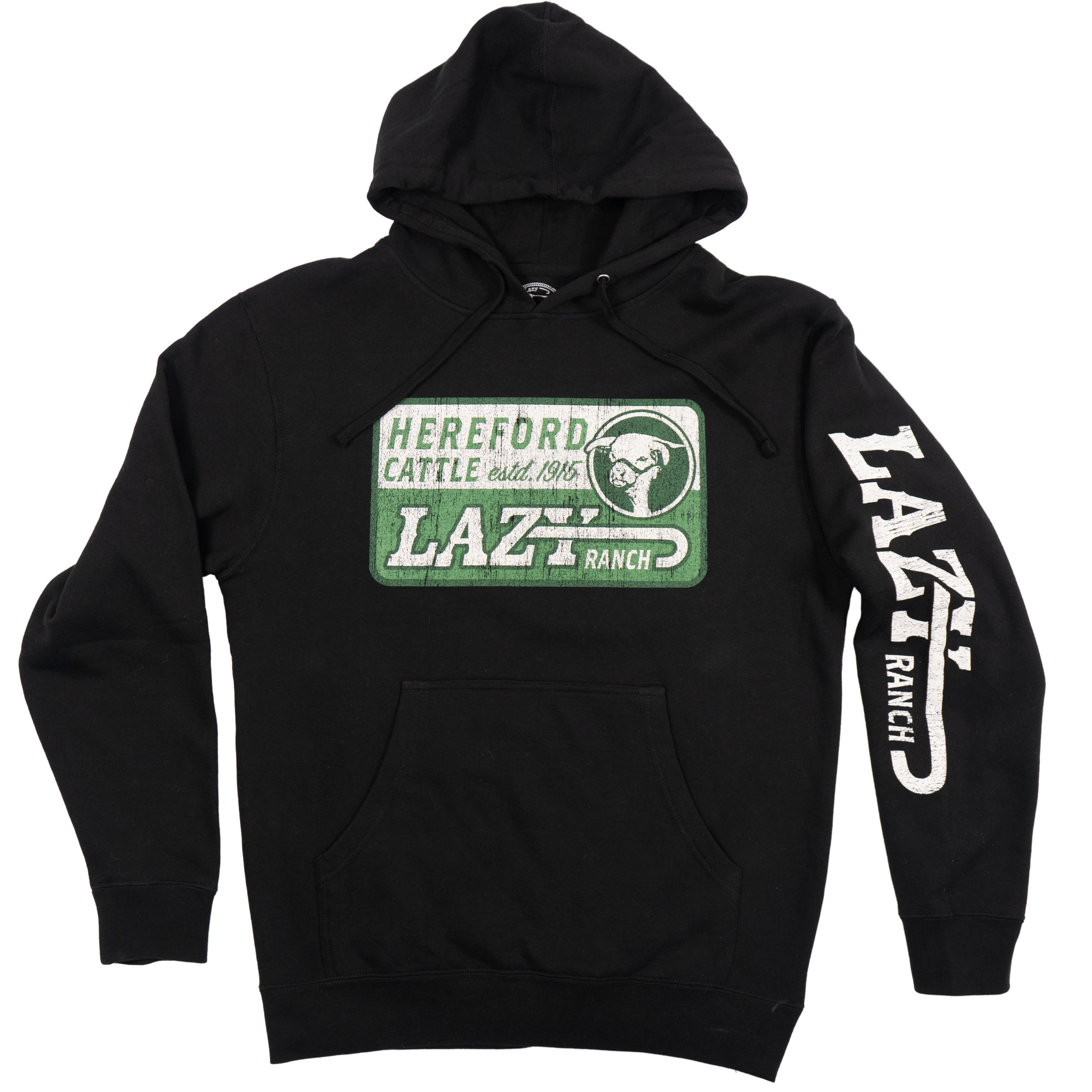 Lazy J Ranch Shafter Long Sleeve Hoodie - Black