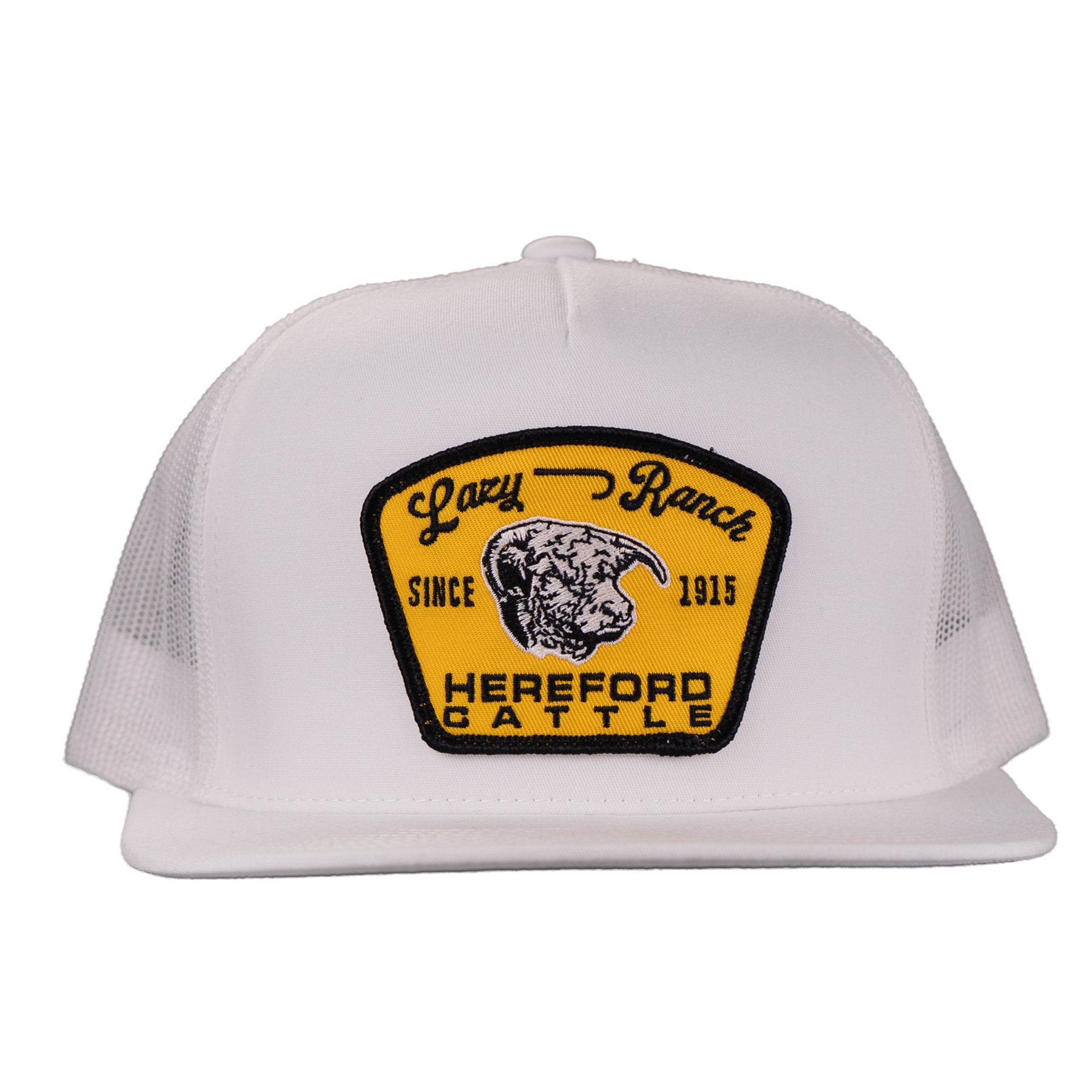 Lazy J Ranch White Hot Shot Classic Five Panel Trucker Hat